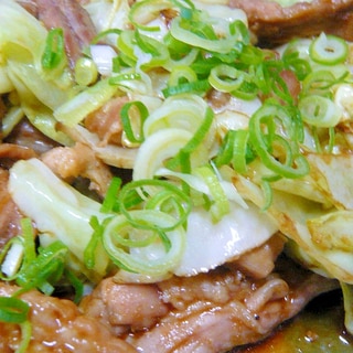 ❤　椎茸＆キャベツ入り鶏せせりのソテー　❤
